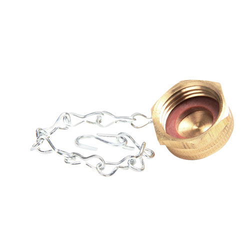 Hex-Knurl Cap Nut With Chain 