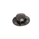 Knob,Thstat,Chrome Insert
