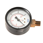 Pressure Gauge, Boiler, 0-30 Psi 